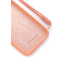 Evelatus Apple iPhone 7/8 Soft Touch silikoninis dėklas su rožiniu dirželiu