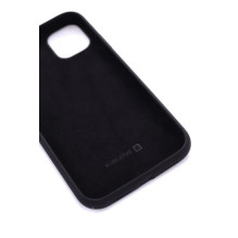 Prijunkite Apple iPhone 11 Pro Max minkštą dėklą su juodos spalvos apačia