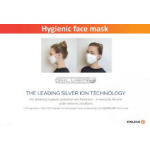 - Higieninė veido kaukė 3 sluoksnių 100% medvilnė