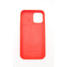 Evelatus Apple iPhone 12 mini Premium Soft Touch silikoninis dėklas Ryškiai raudonas