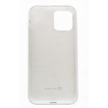 Evelatus Apple iPhone 12/12 Pro Premium Soft Touch silikoninis dėklas, baltas