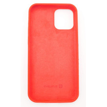 Evelatus Apple iPhone 12 Pro Max Premium Soft Touch silikoninis dėklas Ryškiai raudonas