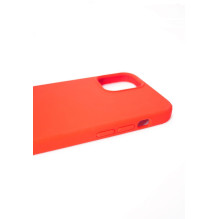 Evelatus Apple iPhone 12 Pro Max Premium Soft Touch silikoninis dėklas Ryškiai raudonas