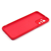 Evelatus Xiaomi Redmi Note 10S / Poco M5s nano silikoninis dėklas, minkštas jutiklinis TPU raudonas
