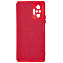 Evelatus Xiaomi Redmi Note 10 Pro nano silikoninis dėklas, minkštas jutiklinis TPU raudonas