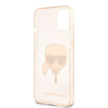 Karl Lagerfeld Apple iPhone 13 TPU Full Glitter Head Case Gold