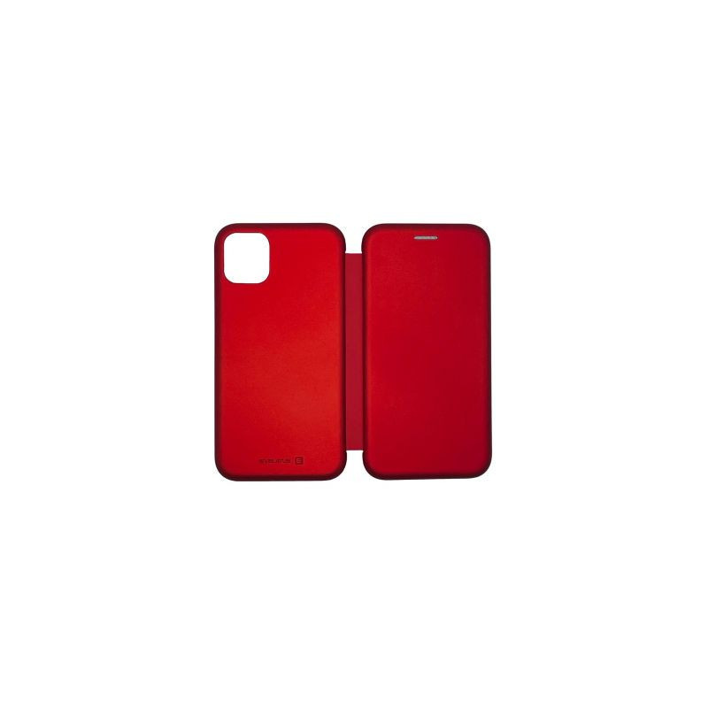 Evelatus Apple iPhone 13 knygų dėklas, raudonas