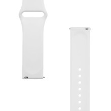 Tactical 20mm Silicone Watch Strap White