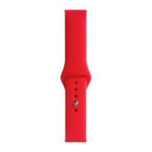 Evelatus Universal 22mm Silicone Loop (S / M 110mm) Red