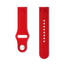 Evelatus Universal 22mm Silicone Loop (S / M 110mm) Red