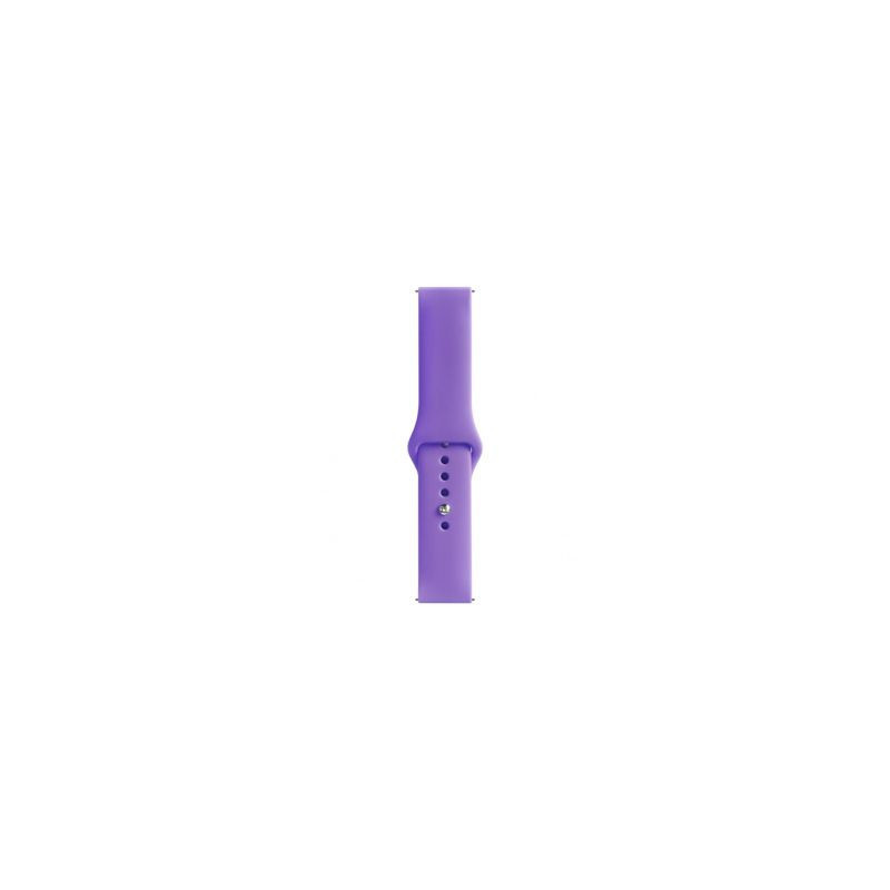 Evelatus universali 22 mm silikoninė kilpa (S / M 110 mm) giliai violetinė