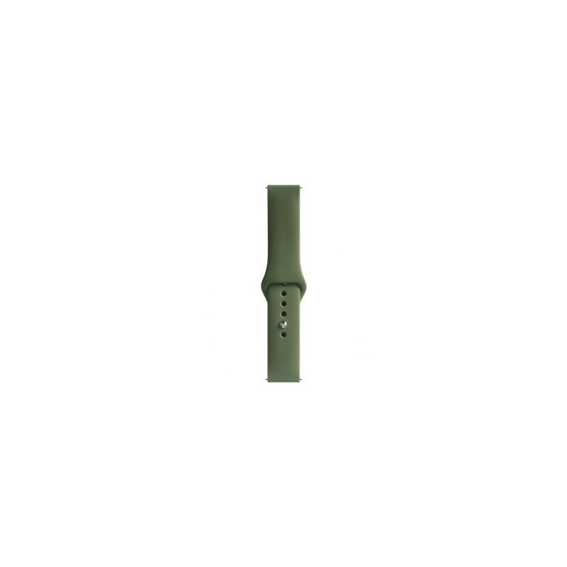 Evelatus 22mm Silicone Loop (130mm M / L) Dark Green