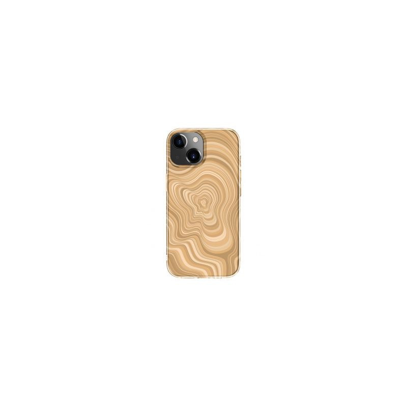 Evelatus Apple iPhone 15 PC Individualus spausdinimo dizainas Desert Gold
