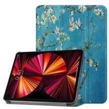 iLike iPad Pro 11 4th Gen Tri-Fold Eco-Leather Stand Case Sakura