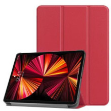 iLike Galaxy Tab A9 8.7 X110 Tri-Fold Eco-Leather Stand Case Coral Pink