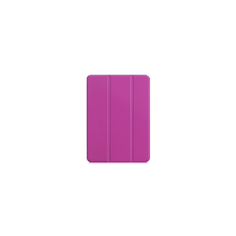 iLike Galaxy Tab S9 Ultra 14.6 Tri-Fold Eco-Leather Stand Case Purple