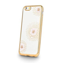 Beeyo Sony E5 Flower Dots TPU Gold