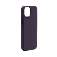 Prijunkite Apple iPhone 14 Premium Magsafe Soft Touch silikoninį dėklą nauja funkcija, violetinė