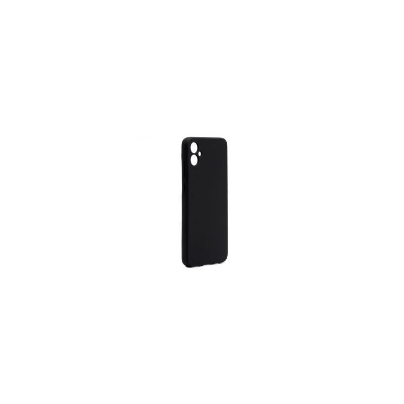 Prijunkite Samsung Galaxy A05 4G aukščiausios kokybės minkštą lietimui jautrų silikoninį dėklą, juodą