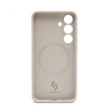 Connect Samsung Galaxy S24 Premium Quality Magnetic Soft Touch Silicone Case Grey