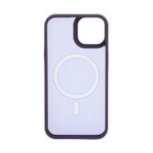 Evelatus Apple iPhone 14 Hybrid Case With MagSafe PC+TPU Deep Purple