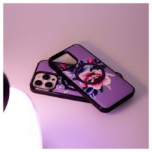 Evelatus Apple iPhone 15 Pro Wallet and Slim Cover Case Purple