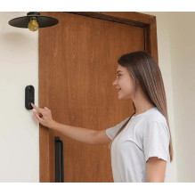 Reolink Video Doorbell WiFi juoda, balta