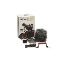 RØDE VideoMicro Black Skaitmeninės kameros mikrofonas