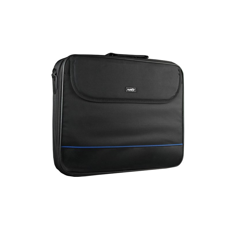 NATEC Impala nešiojamojo kompiuterio dėklas 43,9 cm (17,3 colio) juodas portfelis
