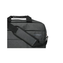 Addison 307014 notebook case 35.8 cm (14.1&quot;) Toploader bag Grey
