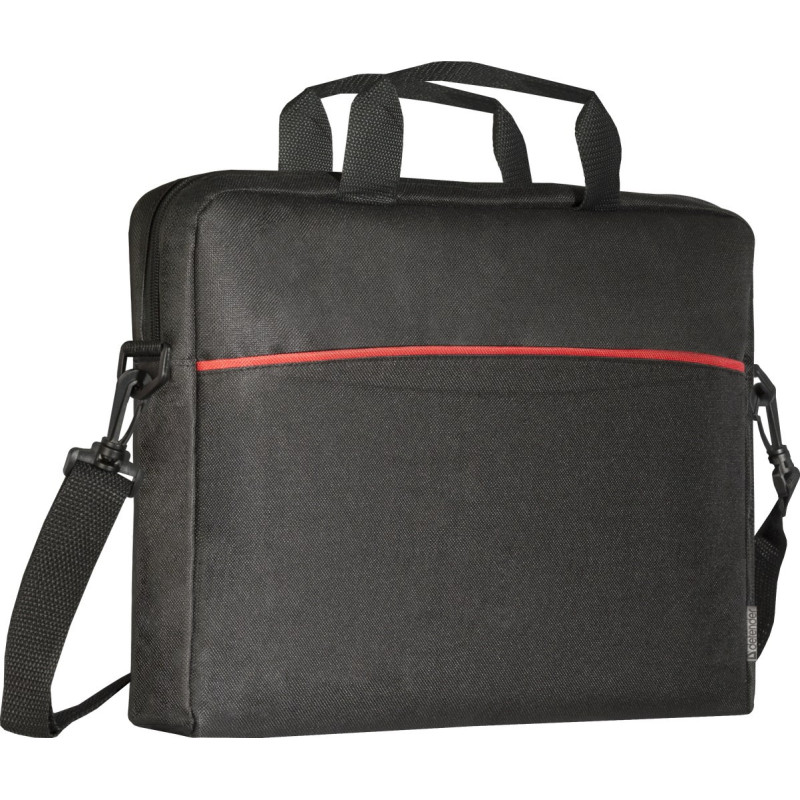 Defender Lite notebook case 39.6 cm (15.6&quot;) Briefcase Black