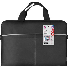 Defender Lite notebook case 39.6 cm (15.6&quot;) Black, Grey