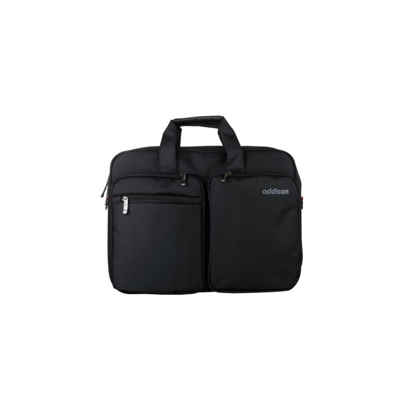 Addison Preston 15 nešiojamojo kompiuterio dėklas 39,6 cm (15,6 colio) Toploader krepšys juodas
