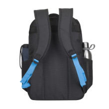 Rivacase Regent 8069 43.9 cm (17.3&quot;) Backpack Black, Cyan