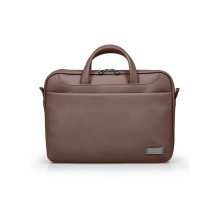 Port Designs Zurich Toploading notebook case 39.6 cm (15.6&quot;) Briefcase Brown