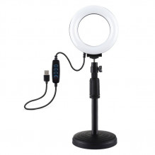 Ring LED lamp with...