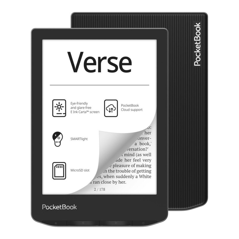 PocketBook Verse (629) skaitytuvas pilkas