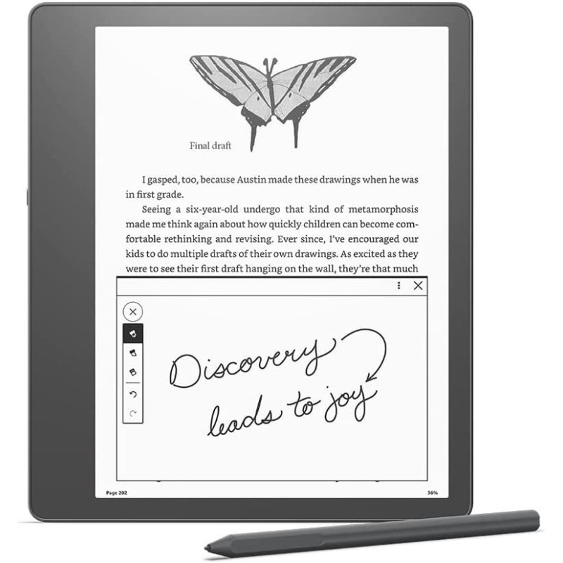 Amazon Kindle Scribe elektroninių knygų skaitytuvas Jutiklinis ekranas 16 GB Wi-Fi pilkas