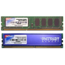 Patriot Memory PSD34G13332 atminties modulis 4 GB DDR3 1333 MHz