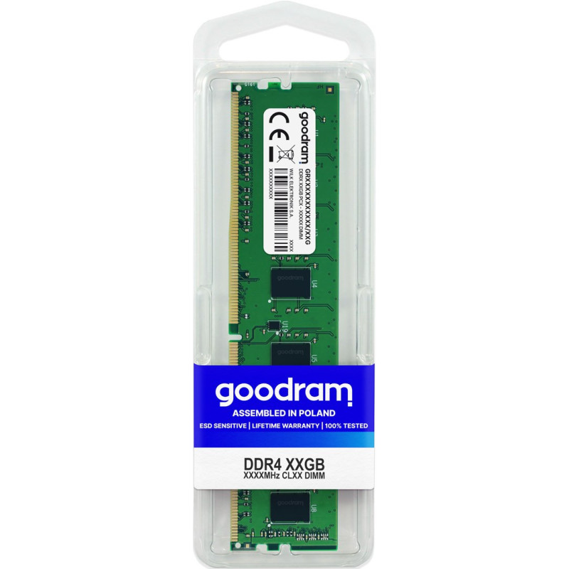 Goodram GR3200D464L22S / 8G atminties modulis 8 GB 1 x 8 GB DDR4 3200 MHz