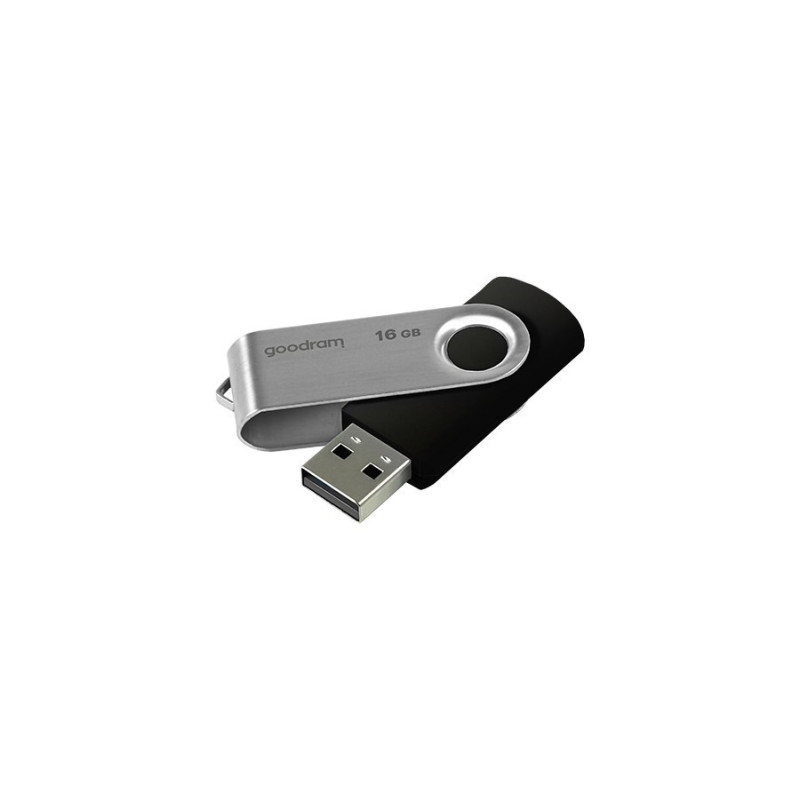 Goodram UTS2 USB atmintinė 16 GB USB Type-A 2.0 juoda, sidabrinė