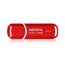 ADATA 64 GB DashDrive UV150 USB atmintinė USB Type-A 3.2 Gen 1 (3.1 Gen 1) Raudona