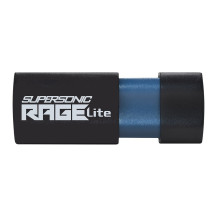 Patriot Memory Supersonic Rage Lite USB atmintinė 64 GB USB Type-A 3.2 Gen 1 (3.1 Gen 1) Juoda, mėlyna