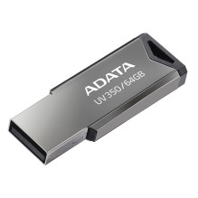 ADATA UV350 USB atmintinė 64 GB USB Type-A Pilka