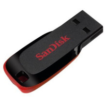 SanDisk Cruzer Blade USB atmintinė 64 GB USB Type-A 2.0 Black, Red