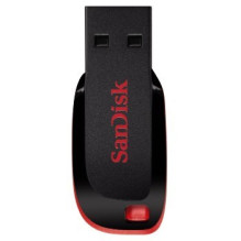 SanDisk Cruzer Blade USB atmintinė 64 GB USB Type-A 2.0 Black, Red