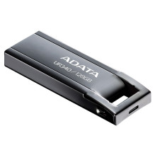 ADATA UR340 USB atmintinė 128 GB USB Type-A 3.2 Gen 2 (3.1 Gen 2) Juoda