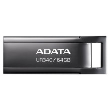 ADATA UR340 USB atmintinė 64 GB USB Type-A 3.2 Gen 2 (3.1 Gen 2) Juoda