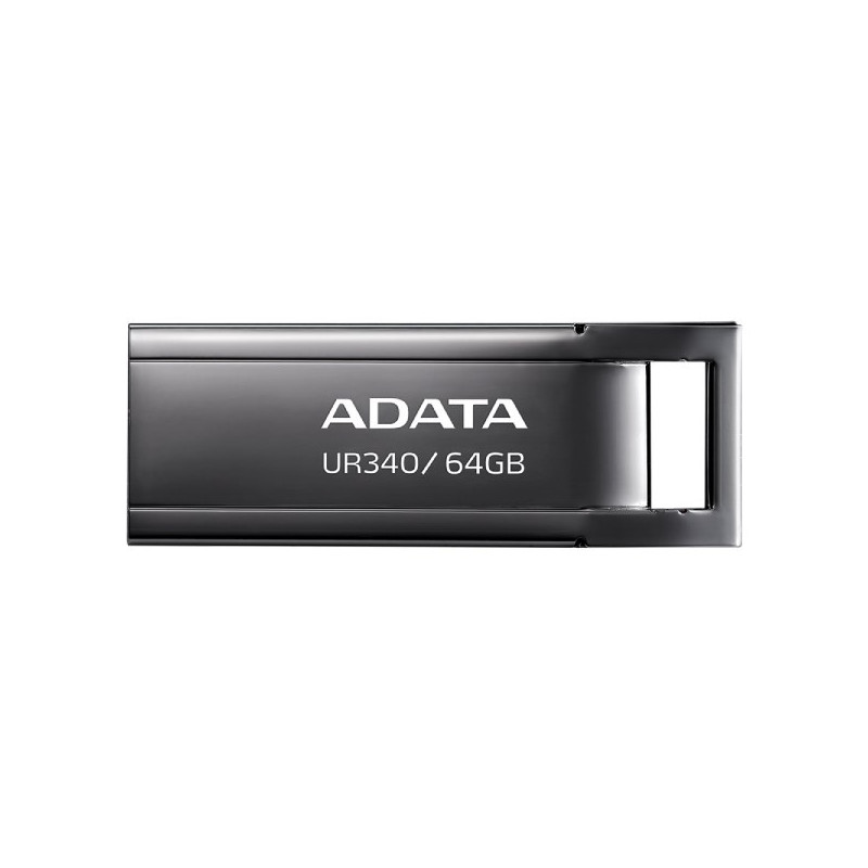 ADATA UR340 USB atmintinė 64 GB USB Type-A 3.2 Gen 2 (3.1 Gen 2) Juoda