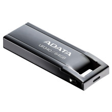 ADATA UR340 USB atmintinė 64 GB USB Type-A 3.2 Gen 2 (3.1 Gen 2) Juoda